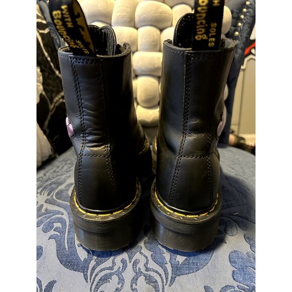 Dr Martens Sinclair Hearts Black size 9/EU 41 - Picture 5 of 6